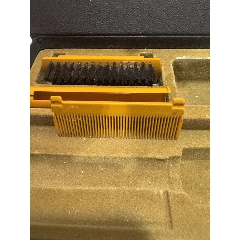 Vintage Norelco Pro Comb Hot Cold Air Heated Styling Brush Procomb TESTED